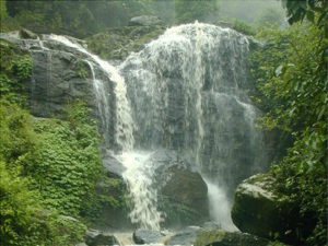 One of Sikkim’s many waterfalls