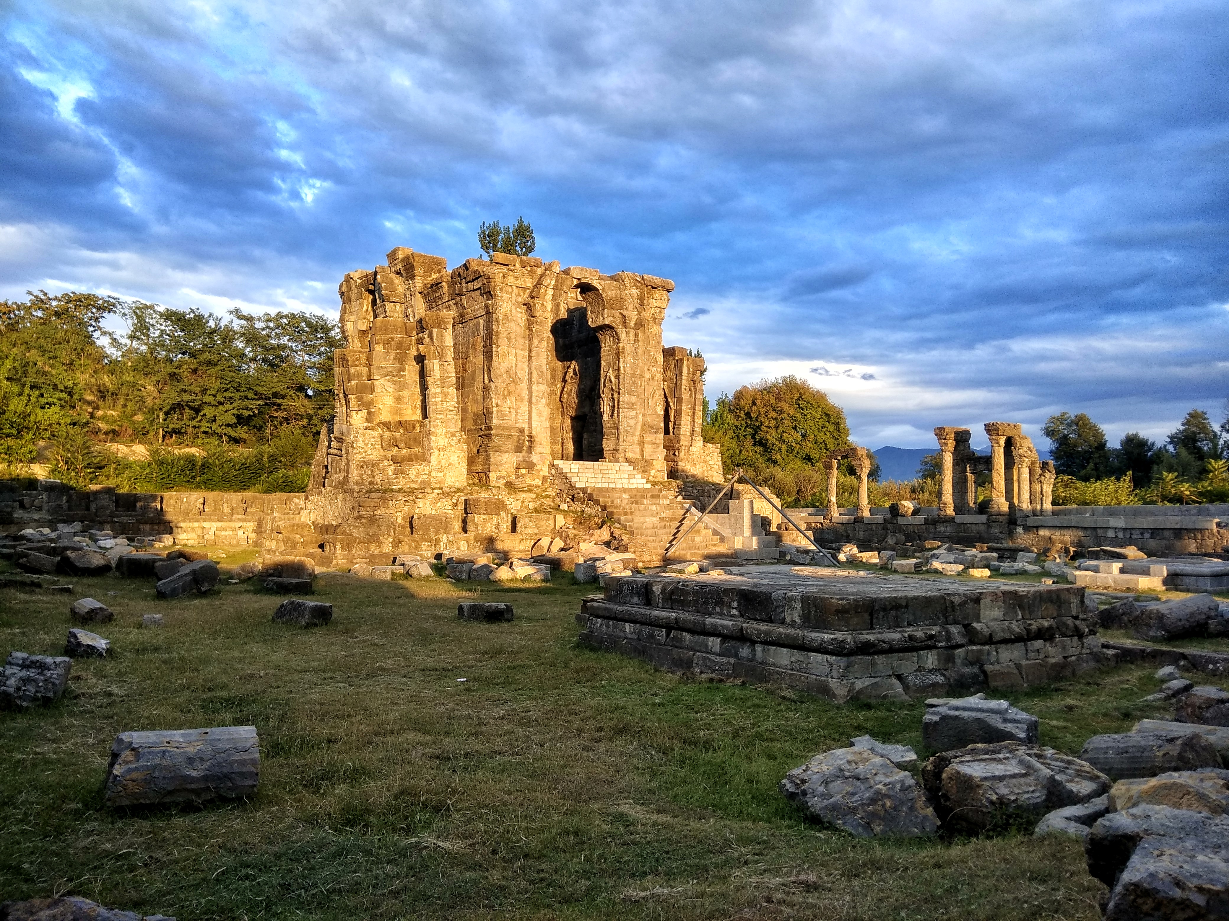 Martand-Sun temple pic credit: wikipedia